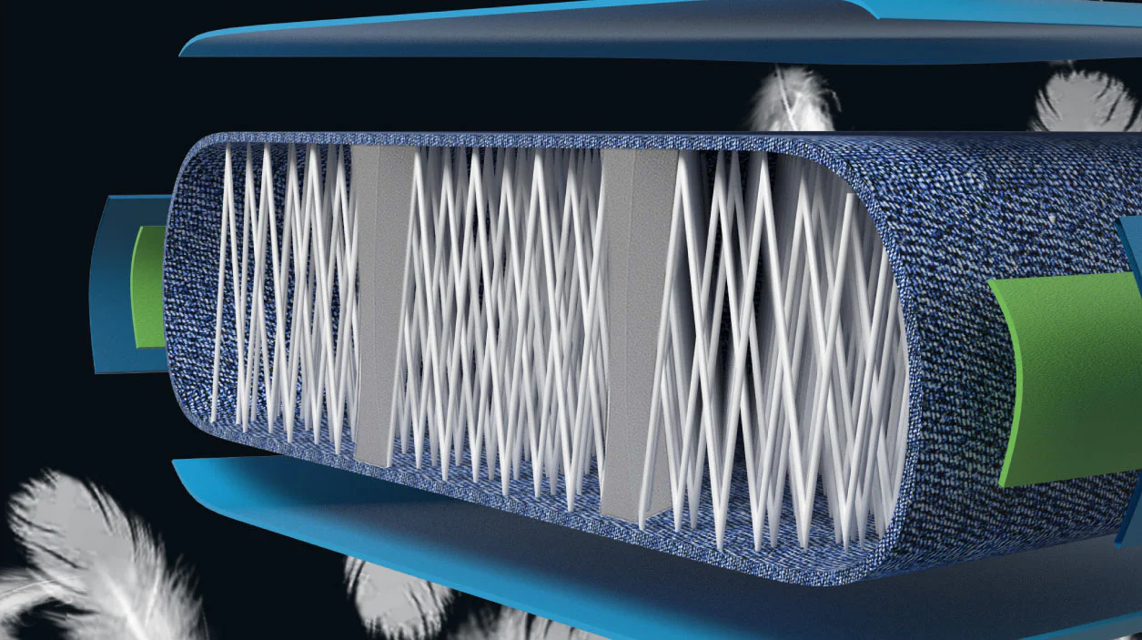 X-Stitching ドロップステッチ構造